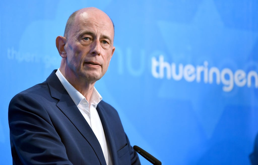 Wirtschaftsminister von Thüringen Wolfgang Tiefensee.