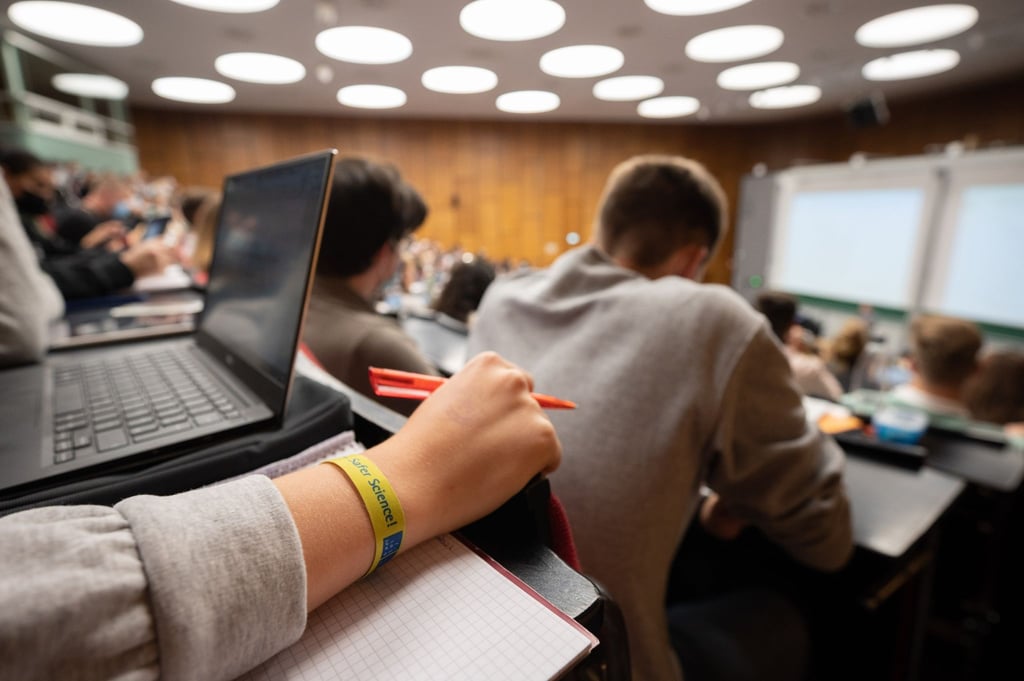 Das Audimax an der Universität Hannover.