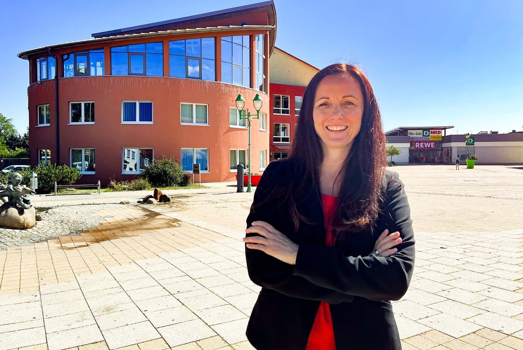 Sandra Roloff-Schröter arbeitet seit April in der Stadtverwaltung Thale.