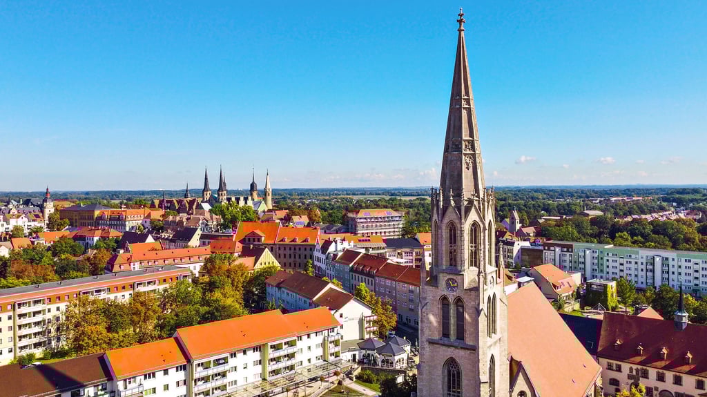 150 Jahre Turm der Stadtkirche Merseburg Mit 69,5 Metern das höchste