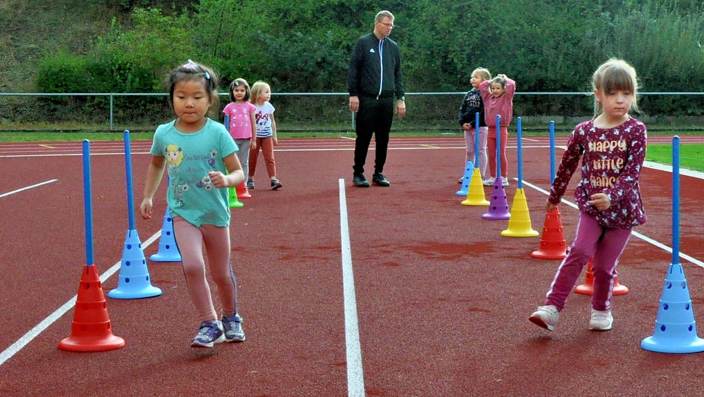 So soll es sein: Die Vorschulkinder der Kita Heide in Zerbst haben kürzlich ihr Sportabzeichen absolviert. In den letzten Jahren haben die sportlichen Fähigkeiten von Kindern und Jugendlichen immer mehr nachgelassen.