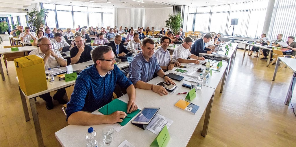 Der Wittenberger Kreistag - hier bei der konstituierenden Sitzung.