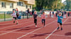 Der Sprint gehört für die Grundschüler zu den Aufgaben im Wittenberger Arthur-Lambert-Stadion. 