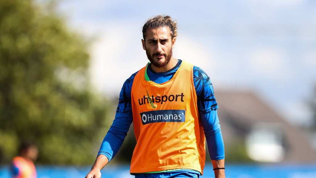 Belal Halbouni kam beim 1. FC Magdeburg bislang nicht über eine Reservistenrolle hinaus.