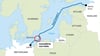Südöstlich der dänischen Insel Bornholm scheint die Gaspipeline Nord Stream 2 zerstört zu sein. Große Mengen Gas entweichen in die Ostsee.&nbsp;