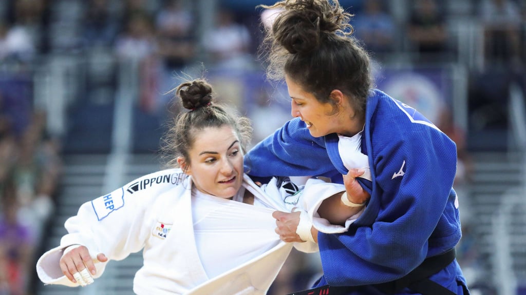 Miriam Butkereit (r.) gehört zu den besten Judoka der Welt.
