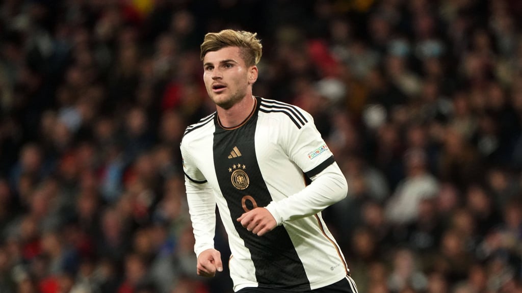 Timo Werner bleibt gegen England ohne Treffer.