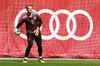 Torhüter Manuel Neuer ist wieder im Training.