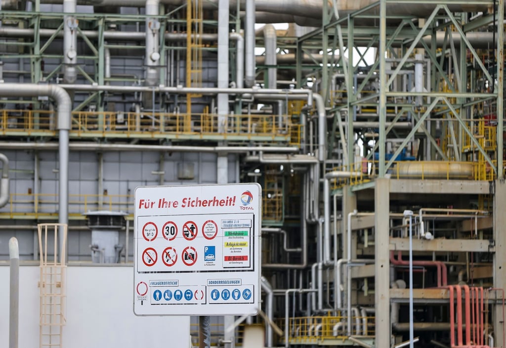 Blick auf den Chemiepark Leuna.