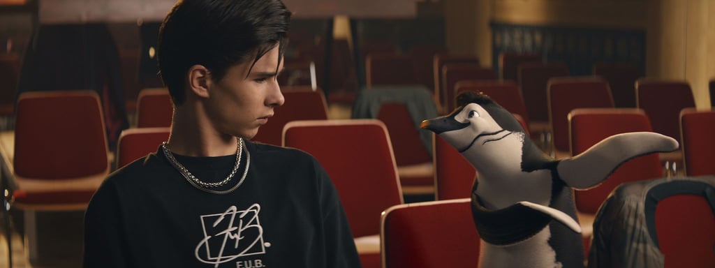 Loris Sichrovsky als Jo Wieland in einer Szene des Films "Die Schule der magischen Tiere 2".
