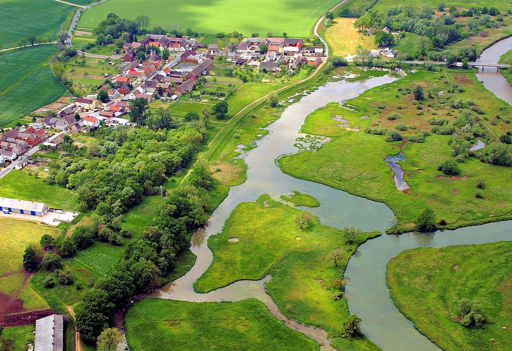 Diese Aufnahme der Schwarzen Elster bei Gorsdorf entstand zu einer Zeit, als noch reichlich Wasser im Fluss und in den Altarmen stand.