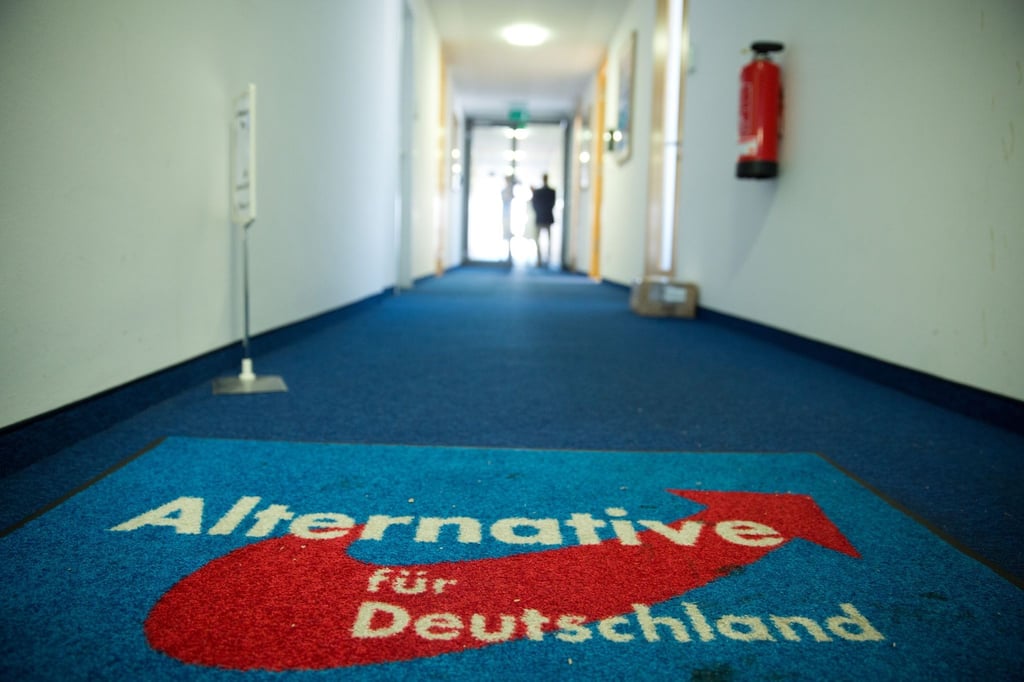 Blick in die Bundesgeschäftsstelle der Alternative für Deutschland (AfD) in Berlin.
