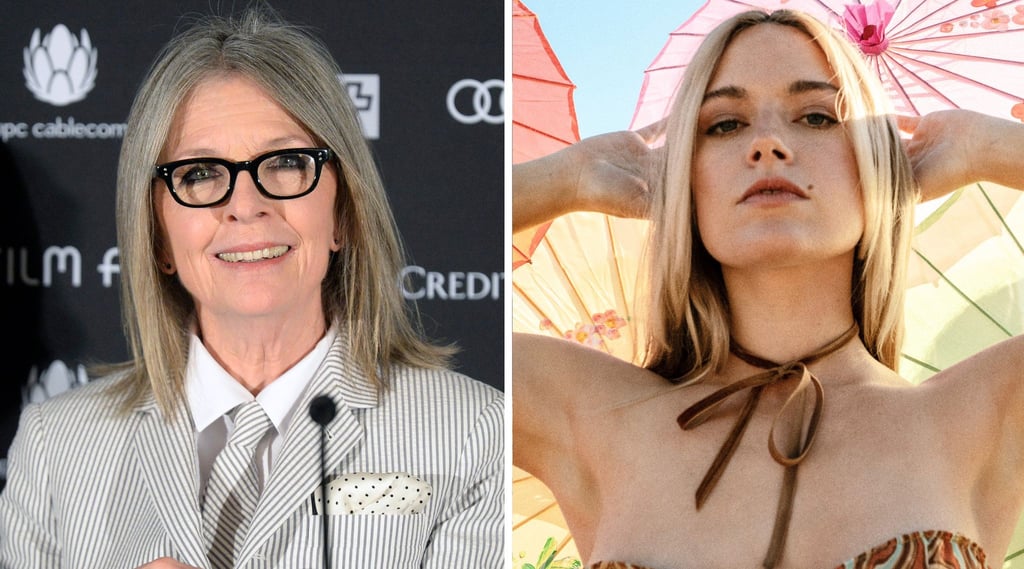 Ashlyn Rae Willson alias Ashe (r) konnte Diane Keaton für eine Ballade gewinnen.