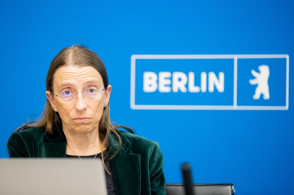 Landeswahlleiterin Ulrike Rockmann in Berlin.