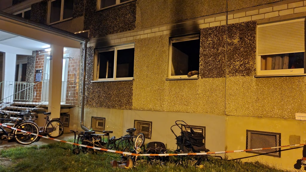 Das Feuer hat erheblichen Schaden angerichtet.