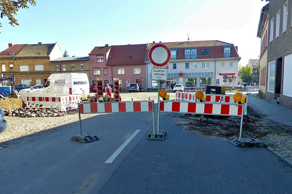 Die Reparatur ist beendet, die Vollsperrung bleibt aber noch bestehen.