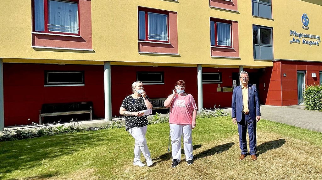 Im Bad Schmiedeberger Pflegezentrum „Am Kurpark“ werden die Heimbewohner bald mehr bezahlen müssen.
