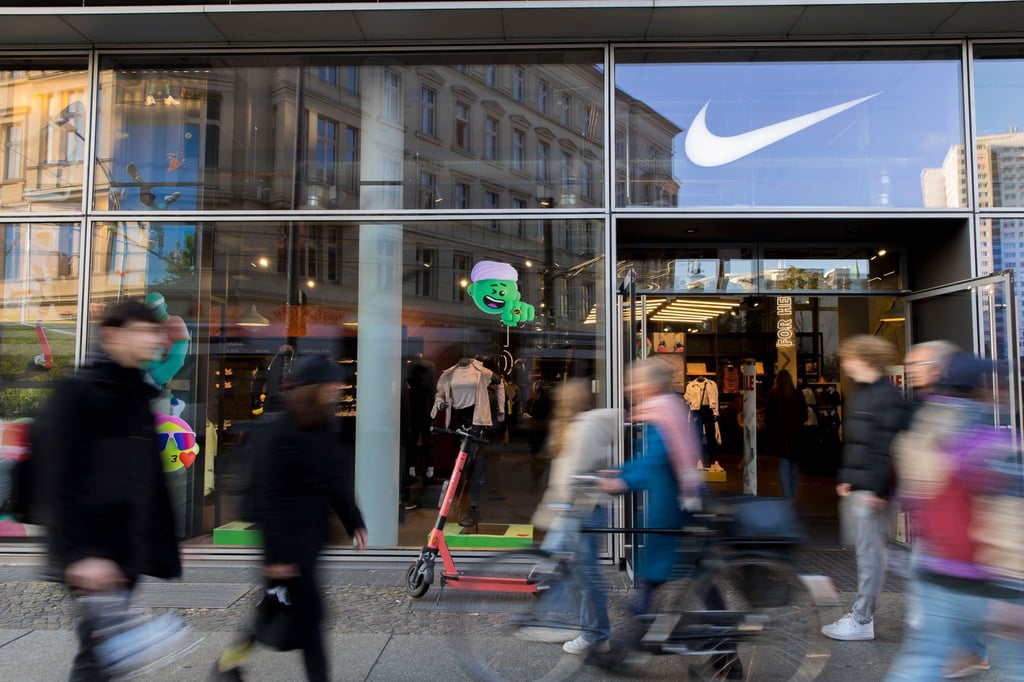 Bei Nike sank der Gewinn.