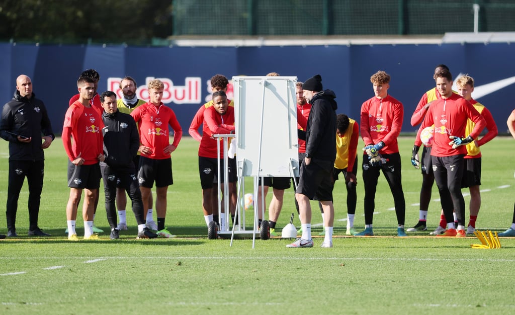 Marco Rose trainierte zuletzt viel mit U19-Spielern.