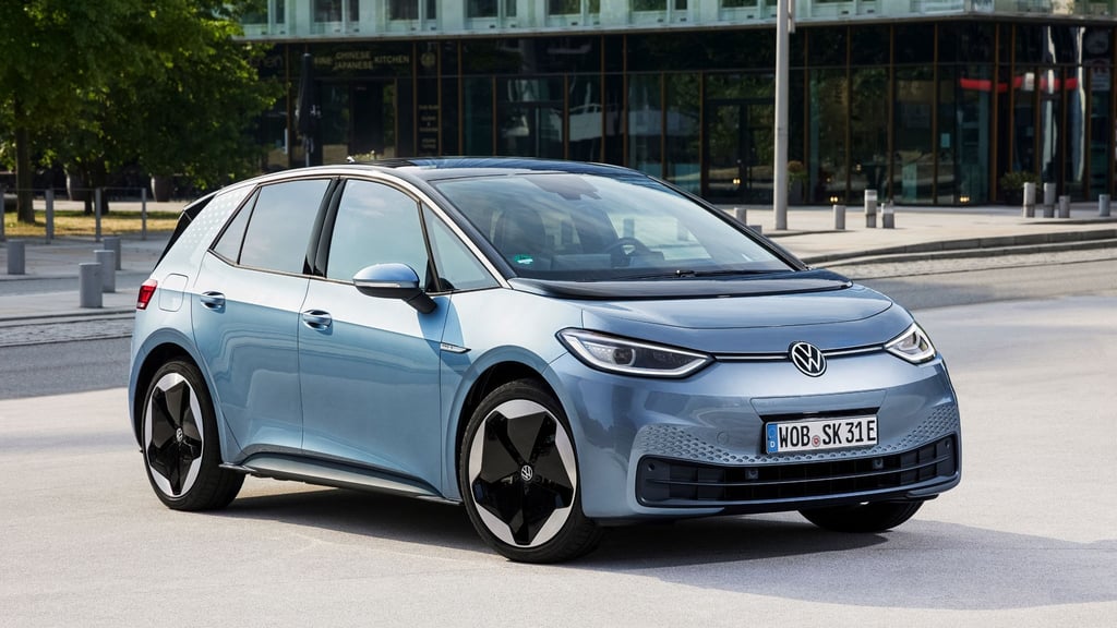 Ein elektrischer Golf? Der VW ID3 soll mit dem größten Akku bis zu 550 Kilometer weit kommen.