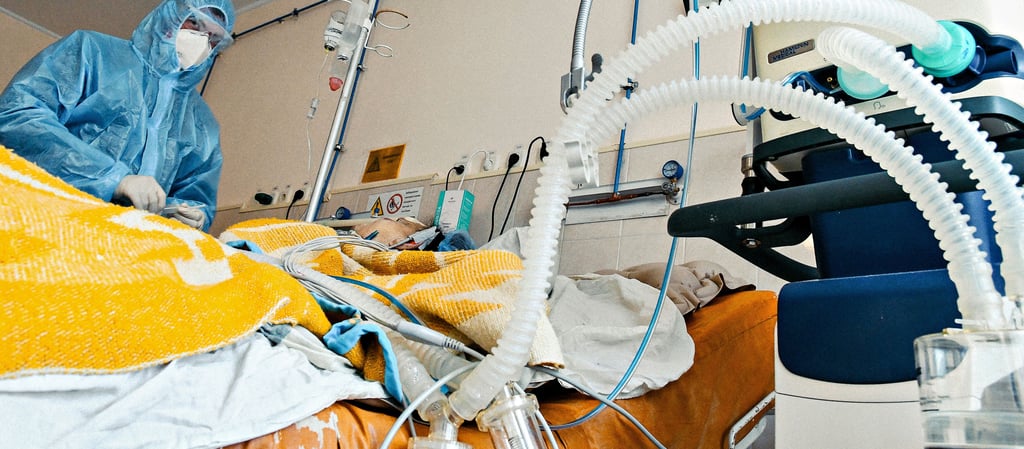 In Saporischschja – hier ein Bild Mitte September aus einem örtlichen Krankenhaus – wurden auch in den vergangenen Wochen Engpässe bei medizinischem Gerät dank Spenden bewältigt. 