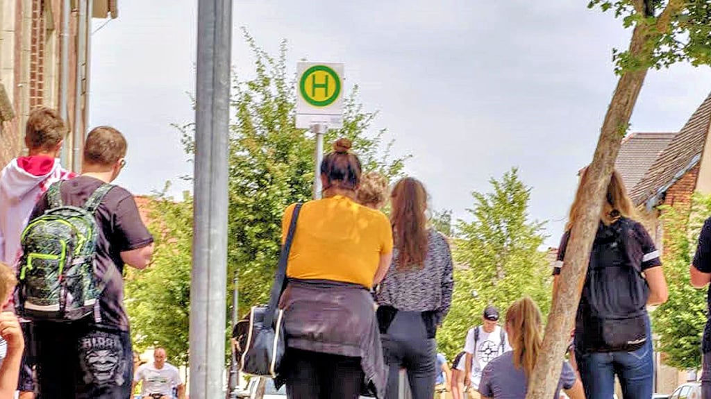 Wie auf diesem Symbolfoto warteten auch Kinder im Südharz vergeblich auf ihren Schulbus.