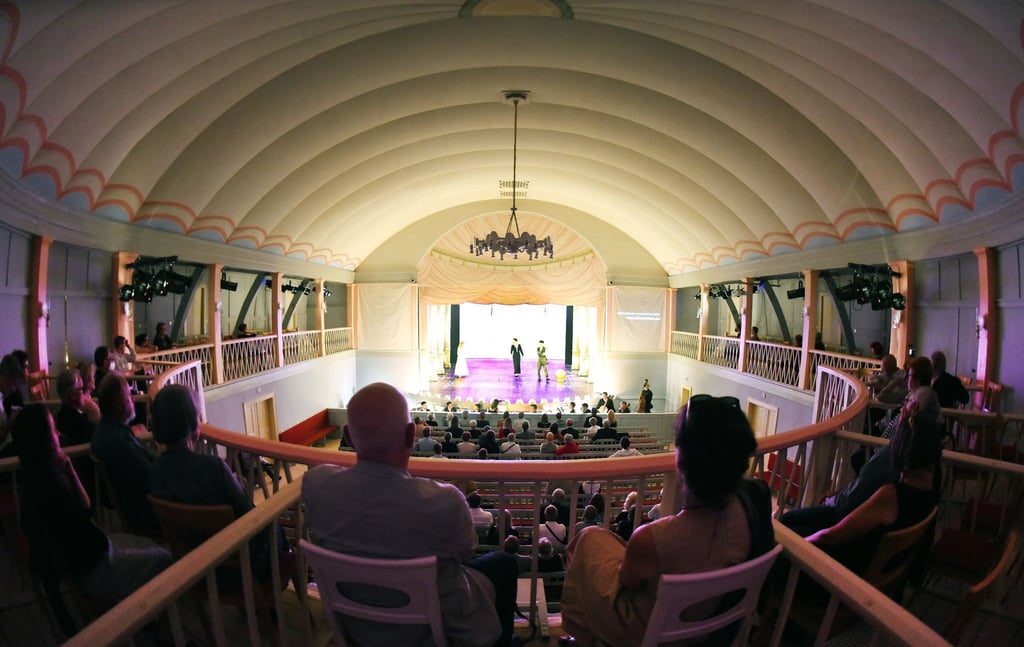 Das Goethe-Theater in Bad Lauchstädt ist zu sehen.