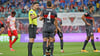 Florian Badstübner im Spiel von RB Leipzig gegen Stuttgart.