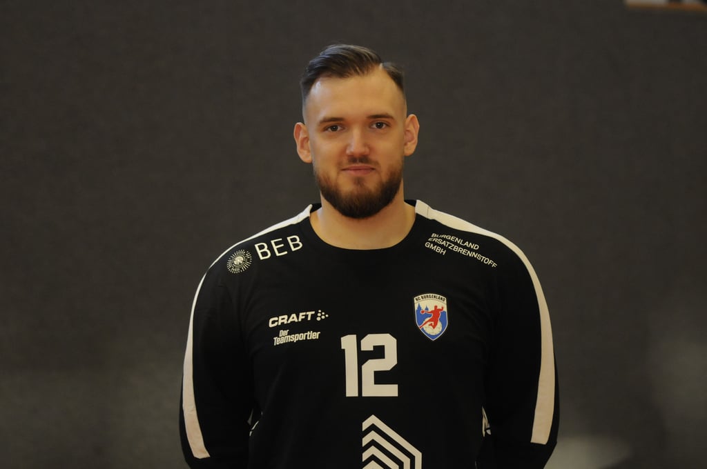 Torwart Marian Voigt kam vor der Saison vom NHV Concordia Delitzsch zu den Burgenländern.