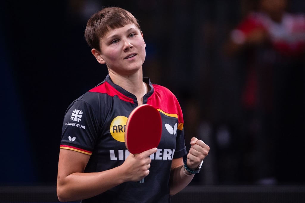 Auch Nina Mittelham konnte ihr WM-Spiel gewinnen.