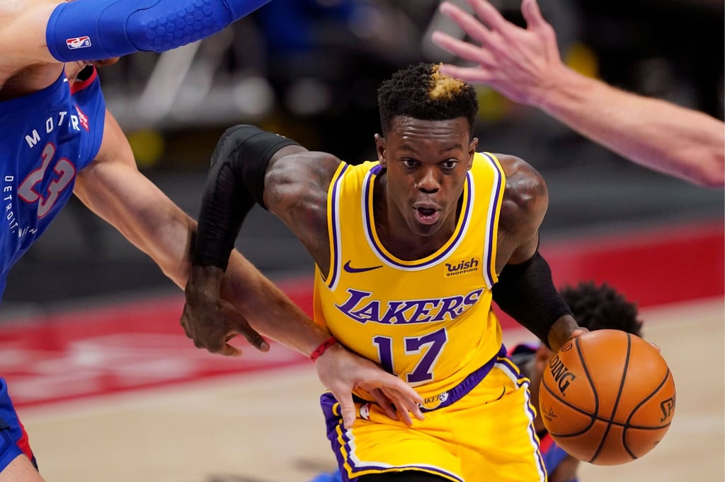 Dennis Schröder spielt in der NBA wieder für die Los Angeles Lakers.
