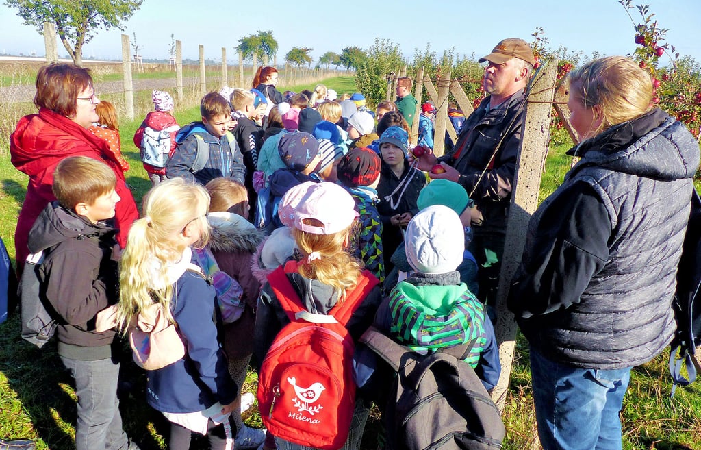 Für die Kinder der zweiten Klasse der Zörbiger Grundschule war der Wandertag nach Prussendorf ein tolles Erlebnis.