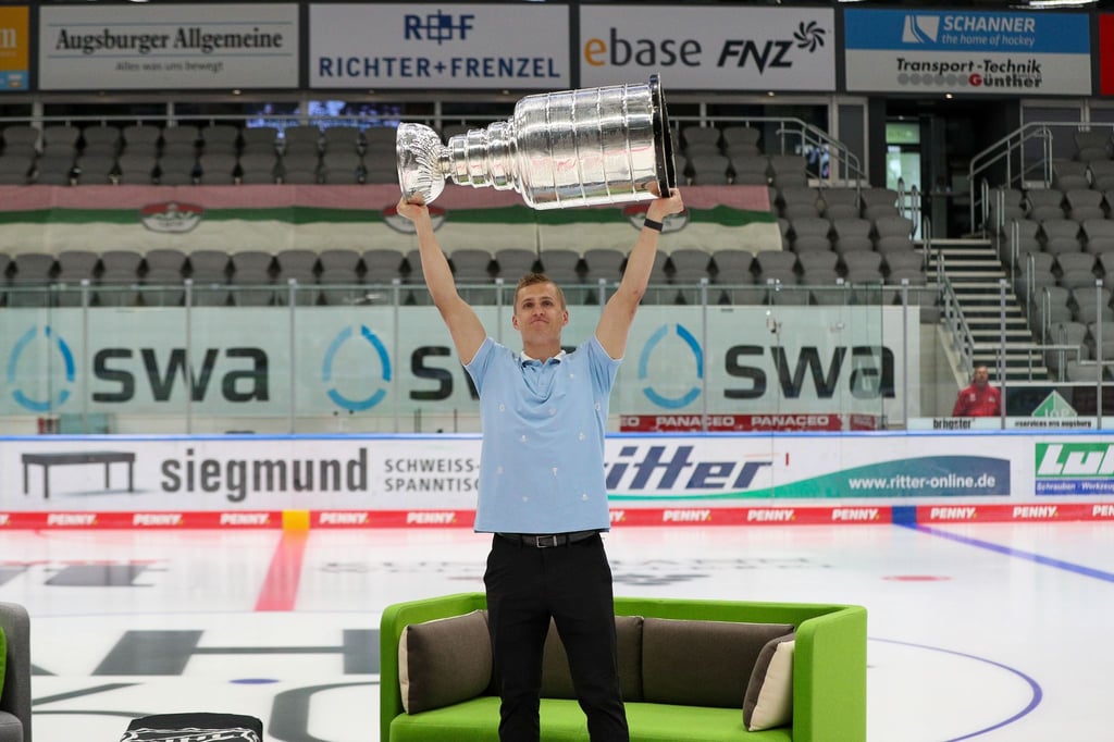 Wechselze als Stanley-Cup-Sieger nach San Jose: Nico Sturm.