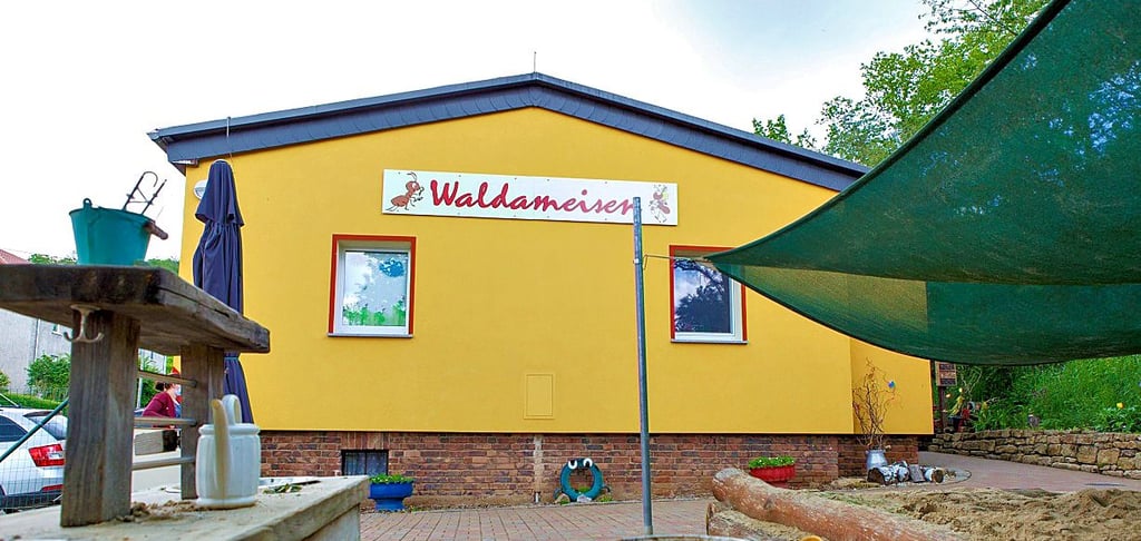 Die Kita Waldameisen in Wetterzeube wechselt in das Gebäude der ehemaligen Grundschule.