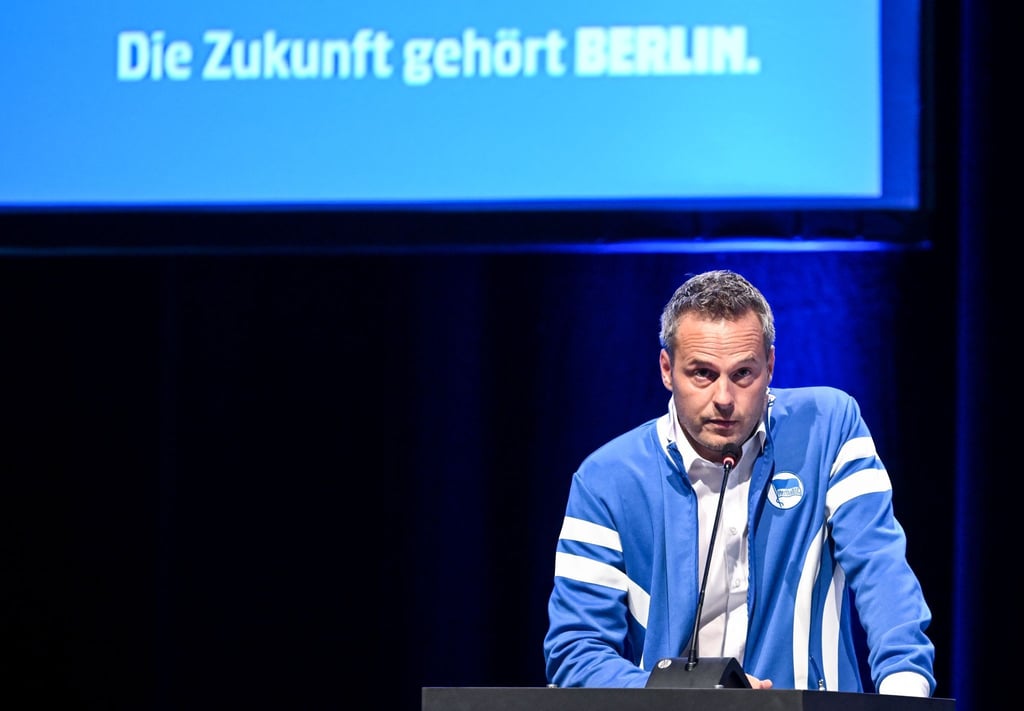 Hat die ersten 100 Tage als Hertha-Präsident hinter sich: Kay Bernstein.