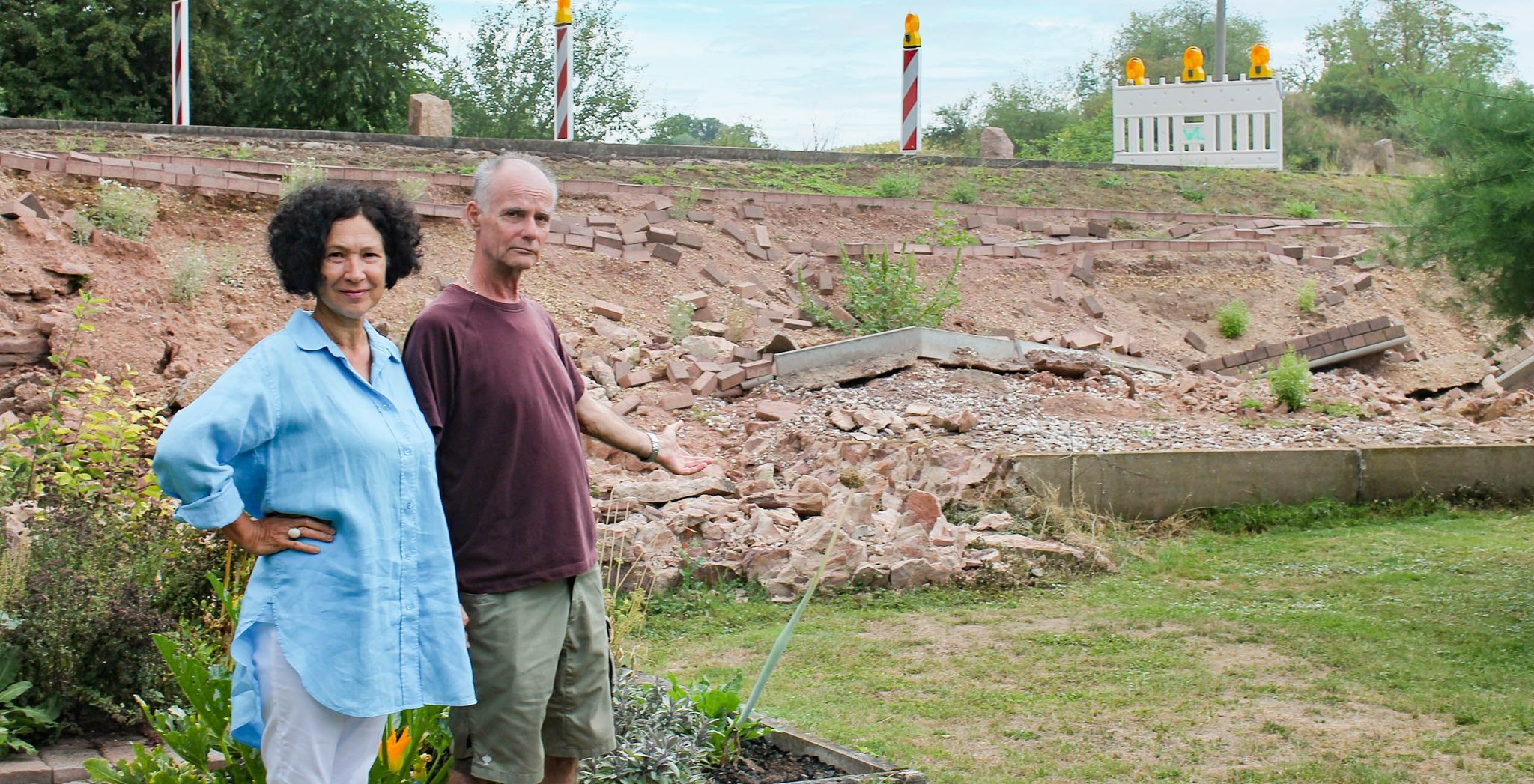 Mauer in Dobis eingestürzt Warum elf Monate nach dem Unglück noch