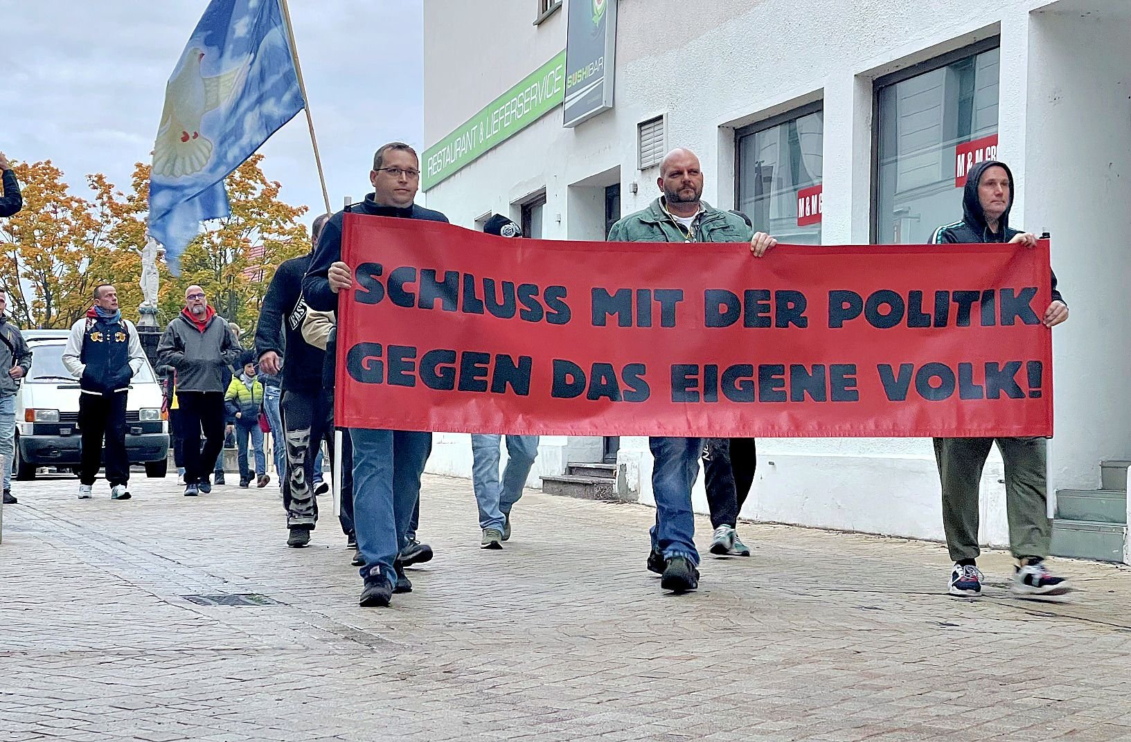 Protest Am Montag: Demo In Schönebeck: Weniger Zuspruch