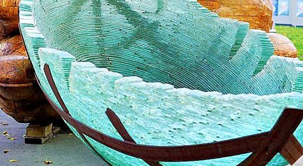 Die Glasarche 3 ist unterwegs - zurzeit in Erfurt. 