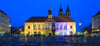 Blick auf das Rathaus in Magdeburg.