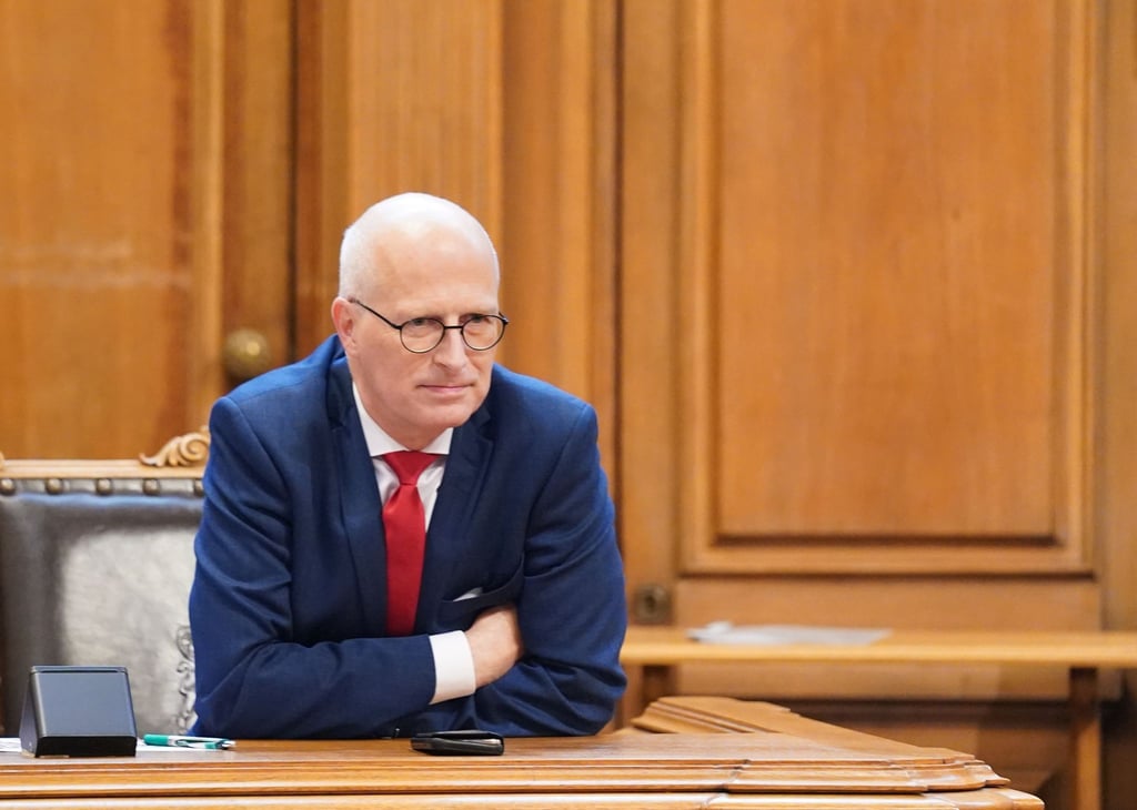 Peter Tschentscher (SPD), Erster Bürgermeister und Präsident des Senats der Freien und Hansestadt Hamburg.