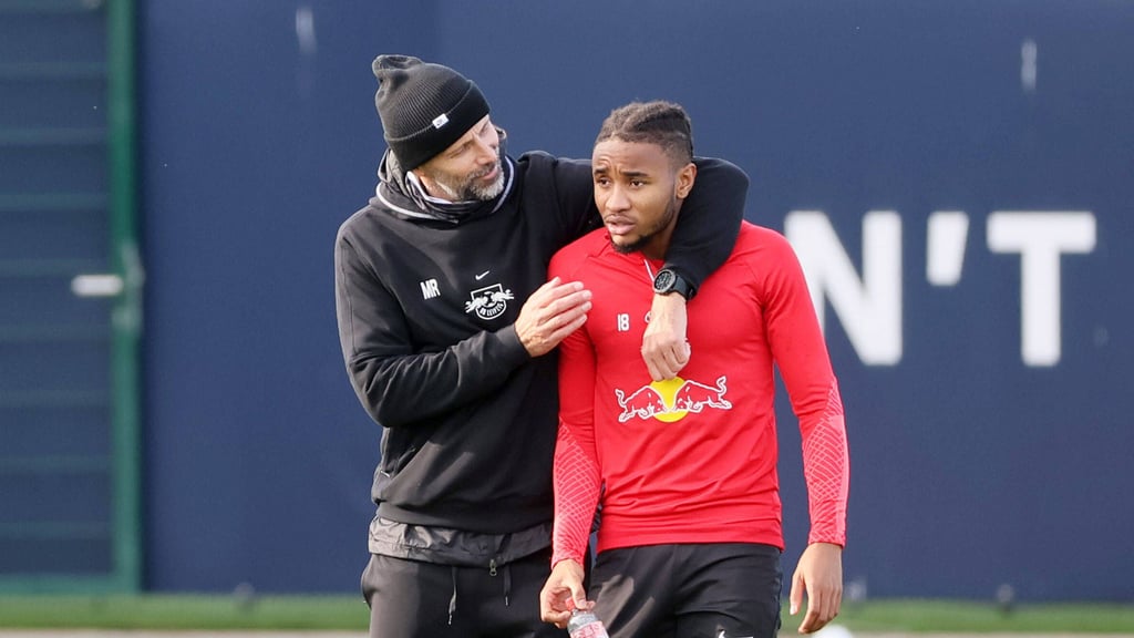 „Das einzig Wichtige ist eine gute Leistung von Christo so wie gegen Bochum”: Trainer Marco Rose und sein Star.