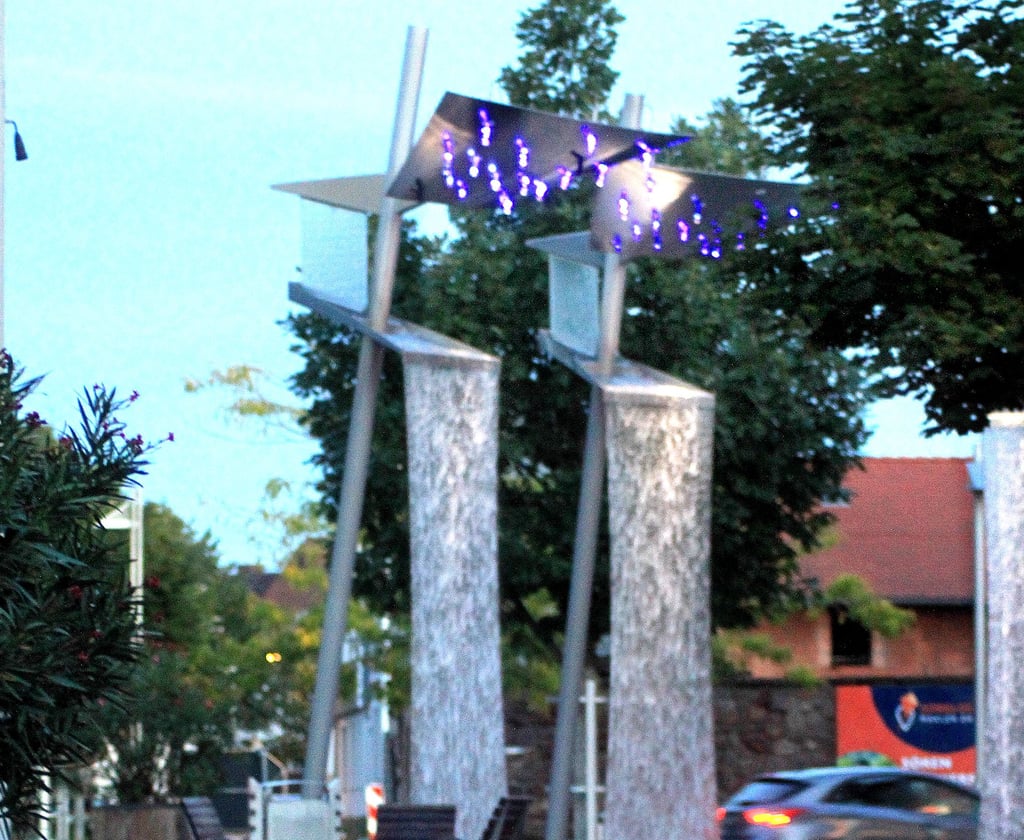 Energiesparen in Barleben: Die Wasserspiele im Breiteweg werden früher als sonst in die Winterpause geschickt.