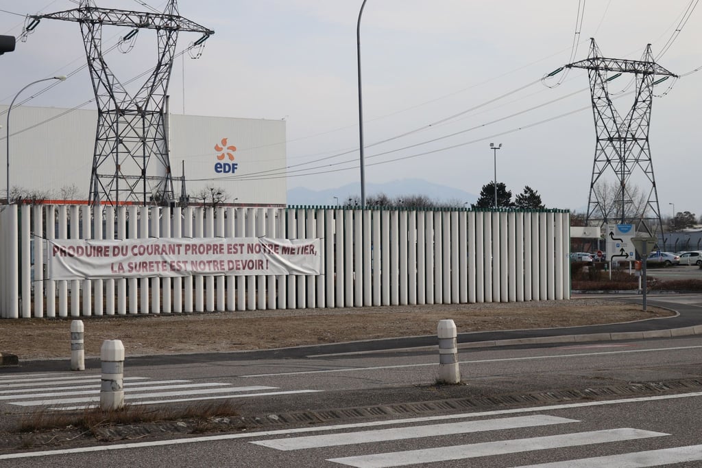 Das Atomkraftwerk im französischen Fessenheim.