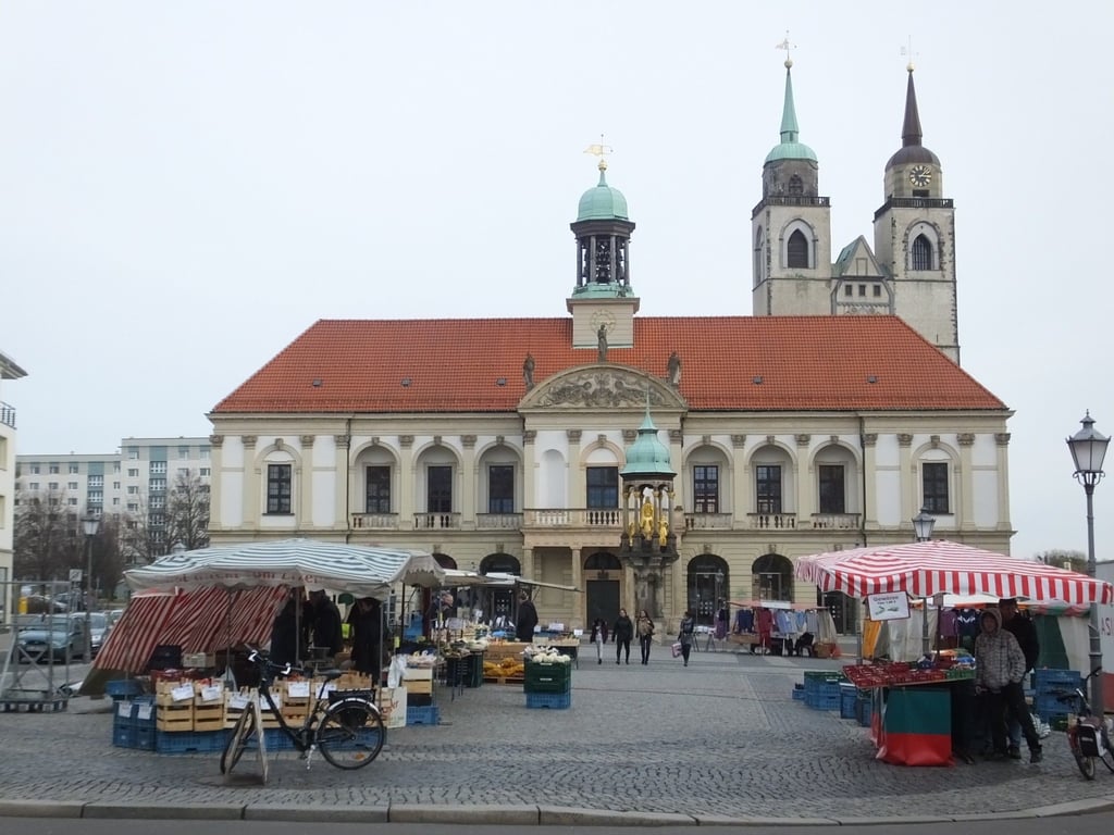 Blick auf den Alten Markt. Seit Jahren ist eine Umgestaltung im Gespräch.