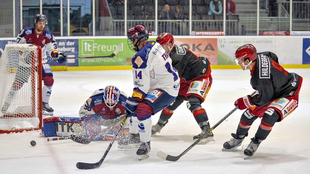 Die Saale Bulls setzen sich im Heimspiel gegen Hamm durch.