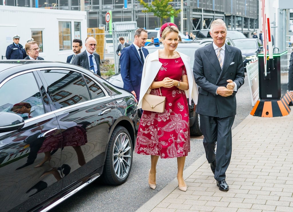 Königin Mathilde und König Philippe von Belgien in Mainz.