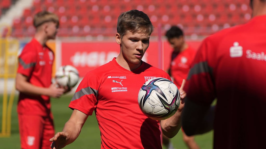 HFC-Stürmer Sebastian Müller trainiert wieder mit.