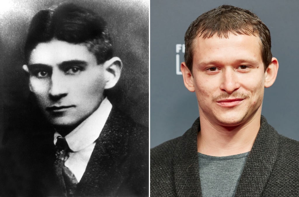 Schauspieler Joel Basman (r,) soll in der geplanten Serie den Dichter Franz Kafka spielen.