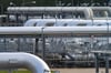 Die Gasempfangsstation von Nord Stream 2 im vorpommerschen Lubmin.