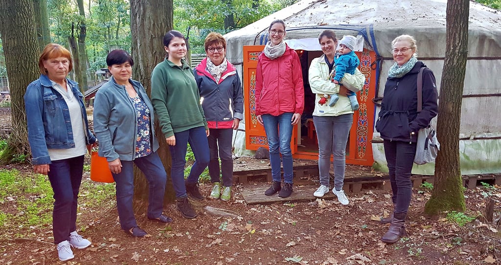 Der Nabu Wittenberg hat eine neue Gruppe zum naturnahen Gärtnern: Tina Wallentin (3.v.r.) hat einen Vortrag gehalten.